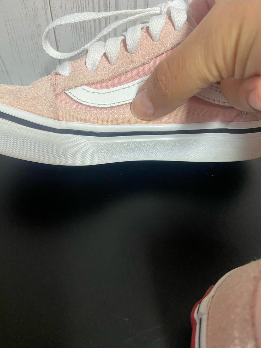 Bundle 2 Pairs Vans Kids Sneakers Pink & Cream UltraRange Size 11/11.5 Toddler - Picture 5 of 16
